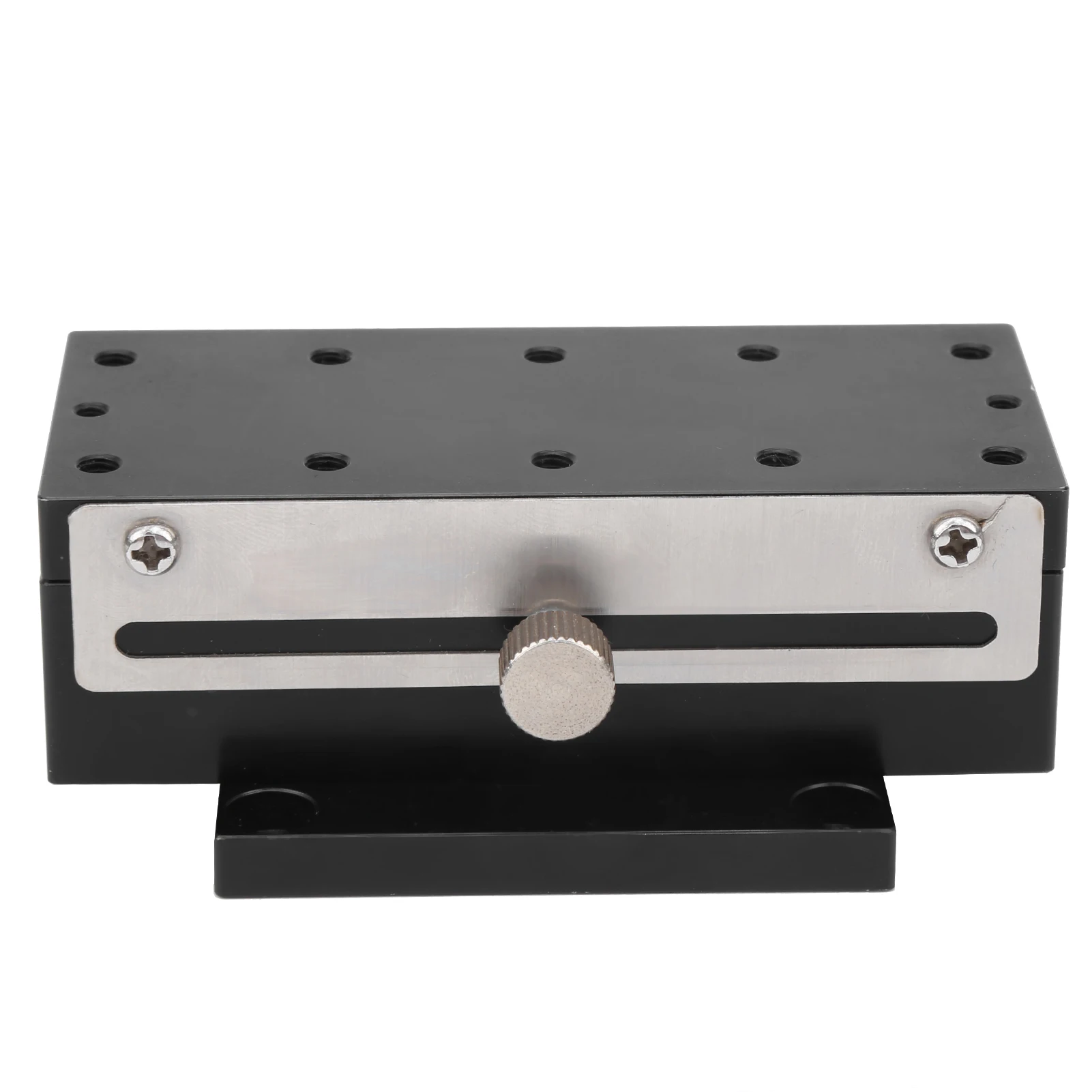 

Linear Slide Manual X Axis Dovetail Trough Rack Stage High Displacement Accuracy Easy Use Manual Fine Tune Platform