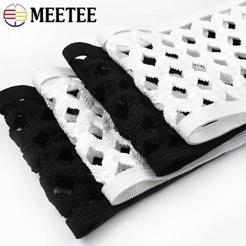 3/5M 75mm Mesh Elastic Band Soft Waistband Nylon Stretch Rubber Bands for Pants Skirt Belt DIY Clothes Sewing Accessories