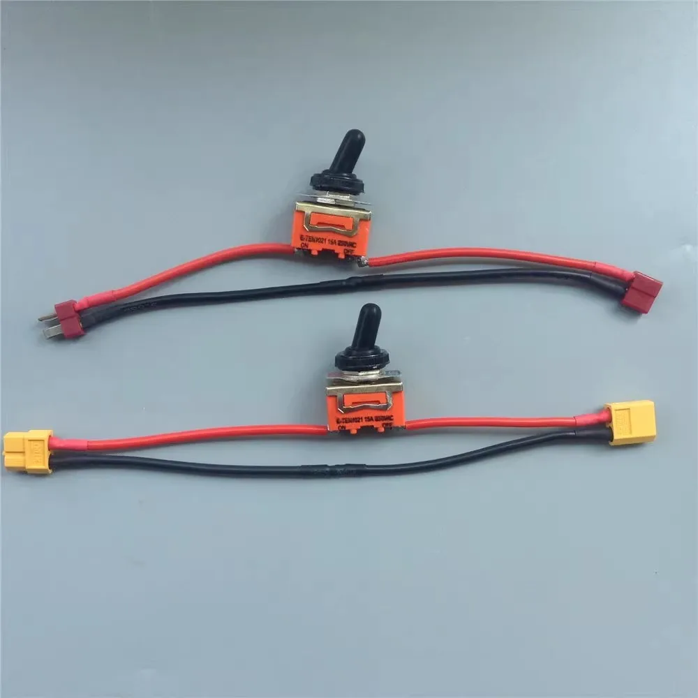 

2-скоростной главный выключатель питания аккумулятора 15А 250В для автомобиля T-Plug XT60 на приманке