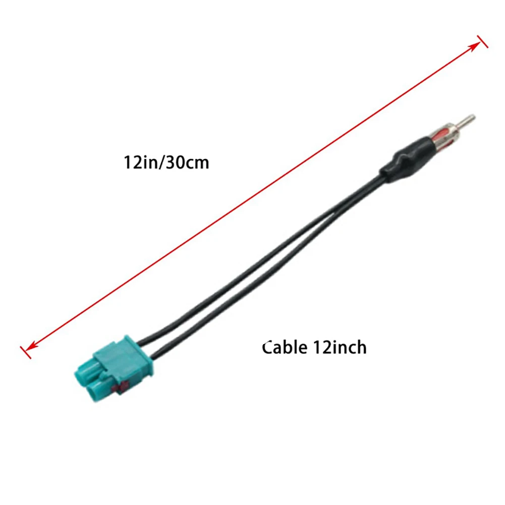 Radio Audio Cable Adaptor Antenna Audio Cable Male Double Fakra - Din Male Aerial For BMW/Ford/Volkswagen Car Electronics