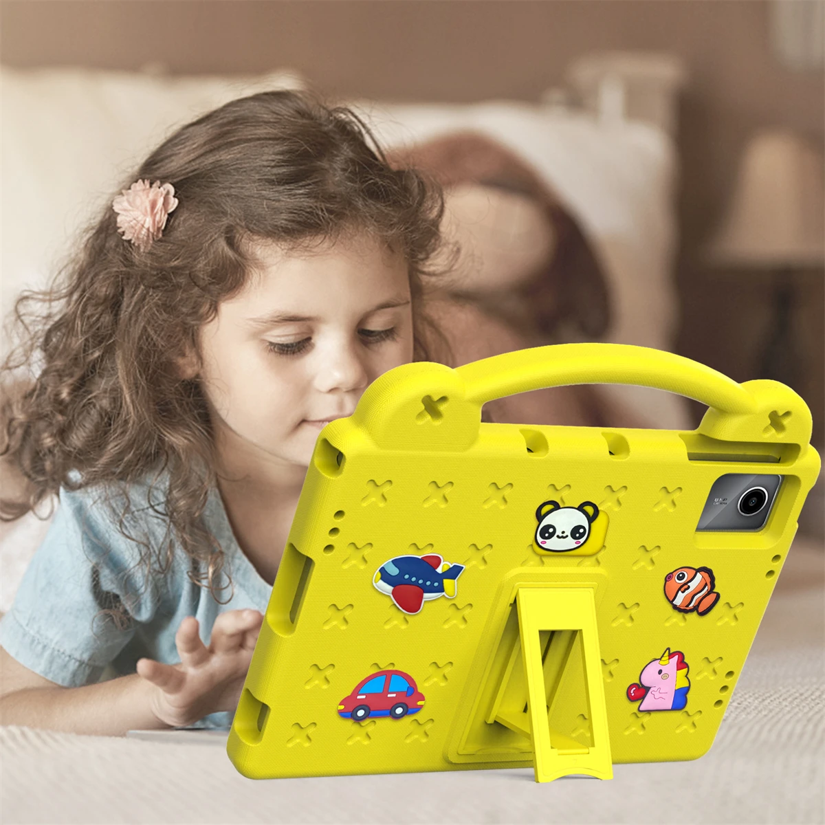 Funda infantil para Lenovo Tab M11 2024 (11 pulgadas), carcasa protectora de mano EVA a prueba de golpes para Lenovo Tab M11 2024, 11"