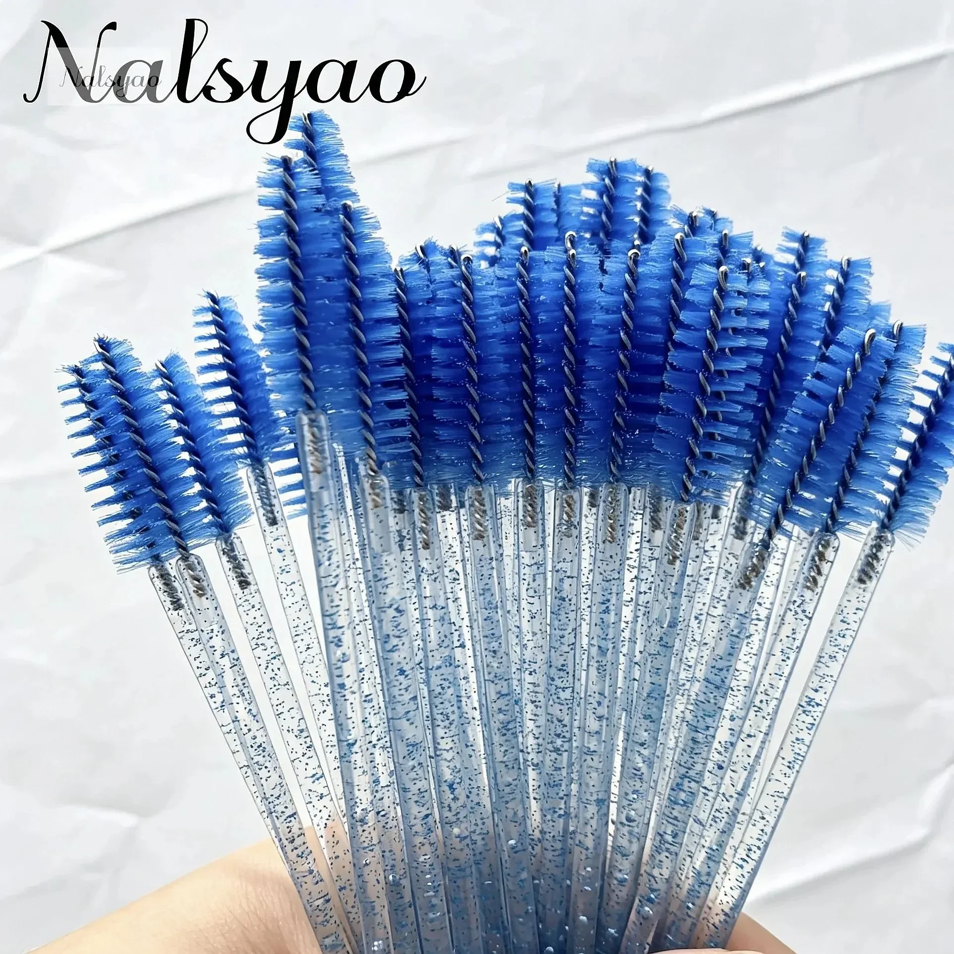 200Pcs Disposable Eyelash Extension Brush Mascara Stick Applicator Propeller Eyebrow Makeup Brushes Set Tools