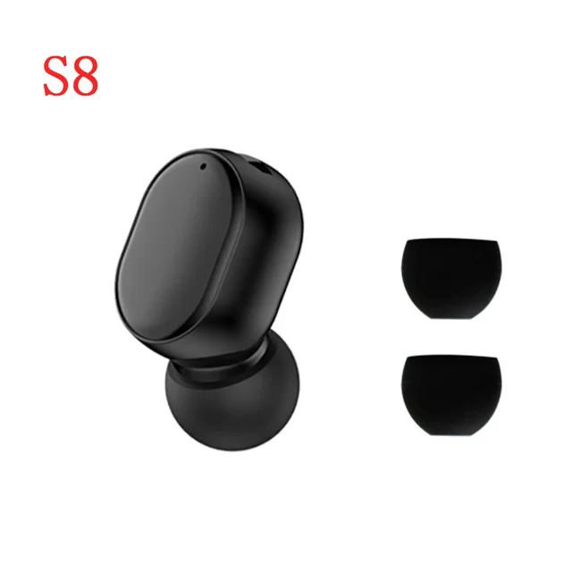 Sem fio Bluetooth Compatível Esporte Earbuds, Mini fone de ouvido para iPhone, In Ear Stereo Headset com microfone, Xiaomi