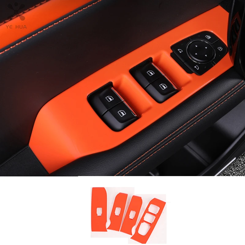 

GWM Haval BIG Dargo 2022 2023 Orange ABS Air Conditioning Outlet Cover Trim Car Accessories Car Glass Lift Panel Change Sticke