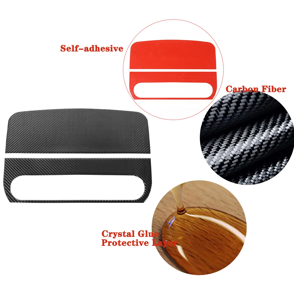 Car Front Co-Pilot Armrest Panel Decoration Cover Trim for Jeep Wrangler JK 2007 2008 2009 2010 2/4-Doors Interior Accessories