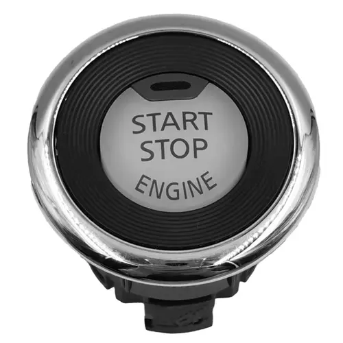 Imagen 2 del producto Botón de interruptor de arranque y parada de motor con anillo apto para Nissan Altima Maxima Murano Pathfinder Qashqai Rogue Titan BMW X3 nuevo