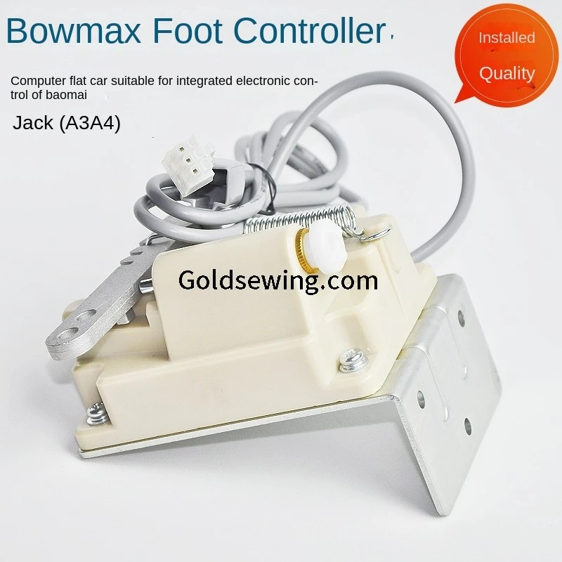 1PCS Foot Pedal 6-Hole Three-Pin Controller Powermax for Jack A3 A4 Computer Machine Lockstitch Industrial Sewing Machine