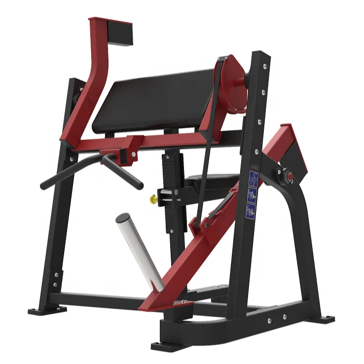 Plate Loaded Machines Best Price Biceps Curl Machine Seated Bicep Curl Machine For Fitness Center JLC-L649