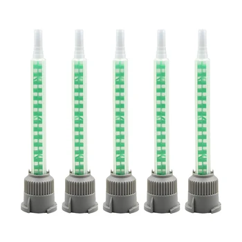 10/20/50 Stück Epoxid-Klebemischdüse, statische Mischdüse, Mb6–16, Mischröhre (1:1, Verhältnis) für AB-Klebepistole, Flüssigkeitsmischer