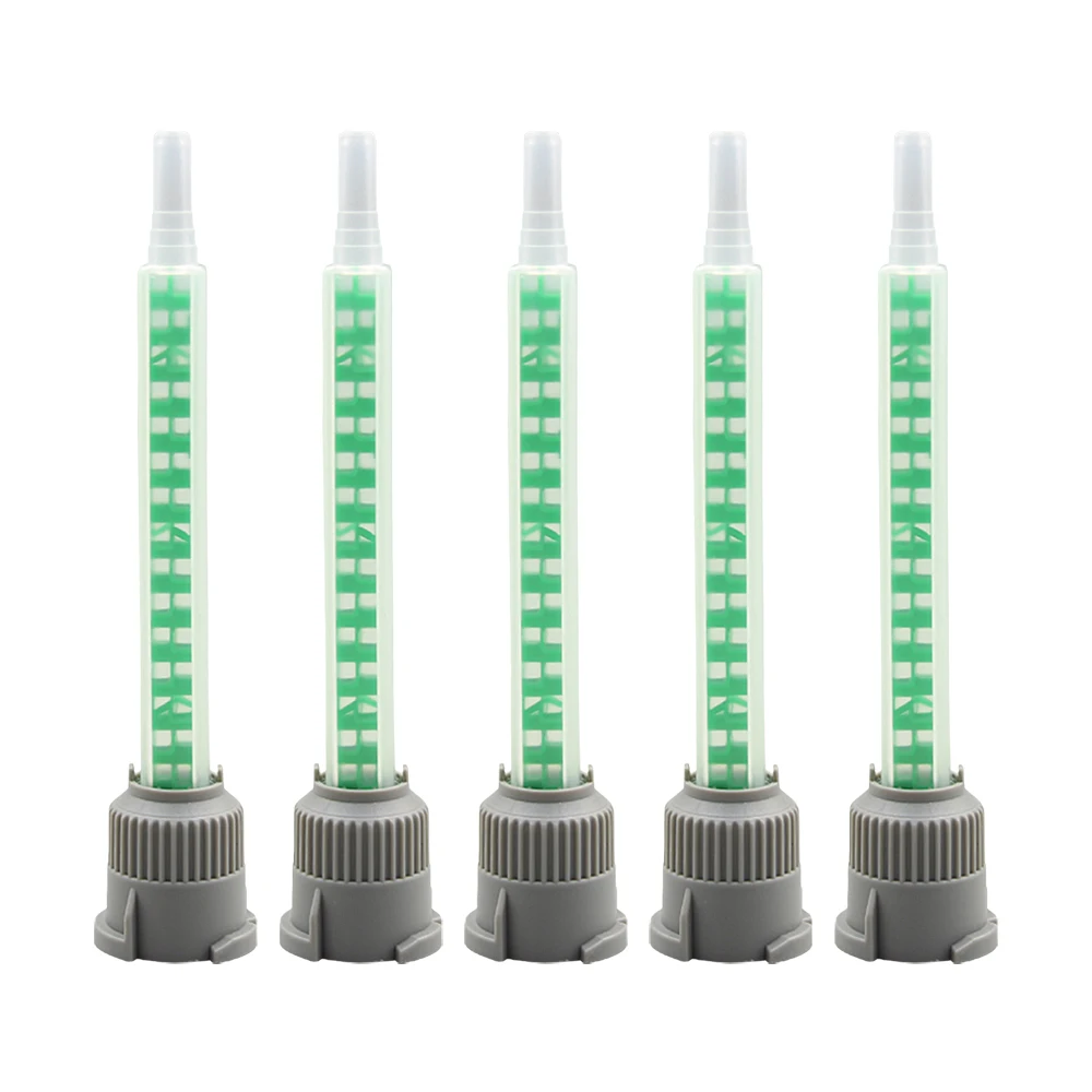 Adesivo Epóxi Bico de Mistura Bico de Mistura Estática ab Glue Gun Misturador Líquido Razão 1:1 Mb616 10 Pcs 20 Pcs 50 Pcs