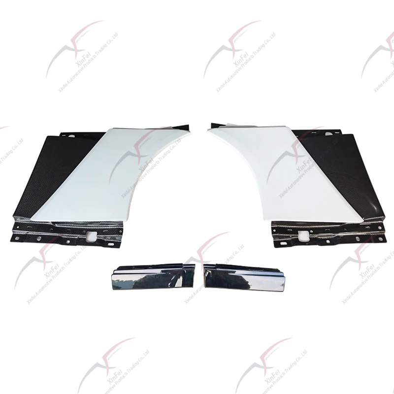 Suitable for FType 6.0 SVR fenders, mudguards, black carbon fiber decorative modified car parts accessories