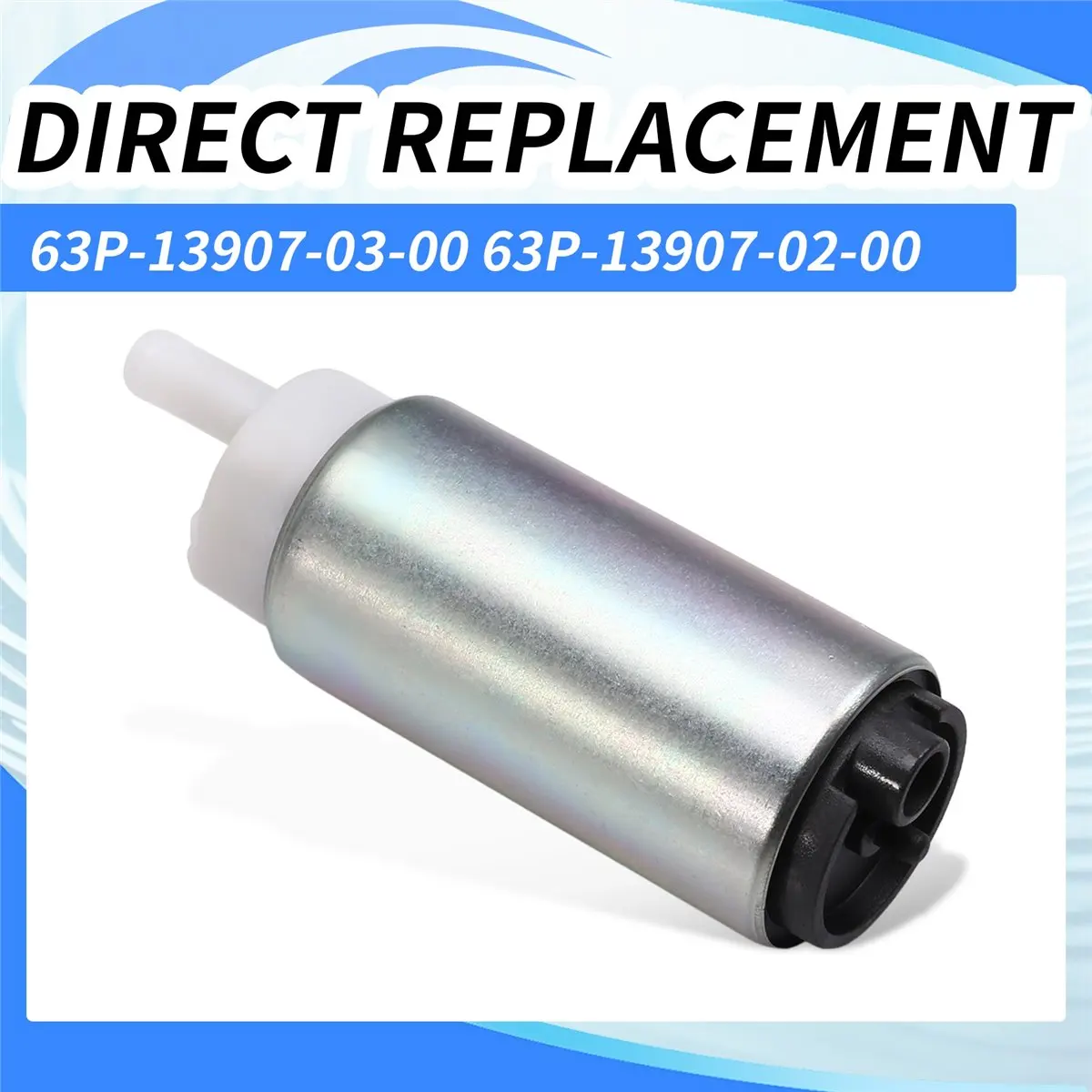 #76E Automotive Parts & Accessories,FUEL PUMP 63P-13907-03-00 63P-13907-02-00 for Yamaha F150 4-Store (ABS+metal)