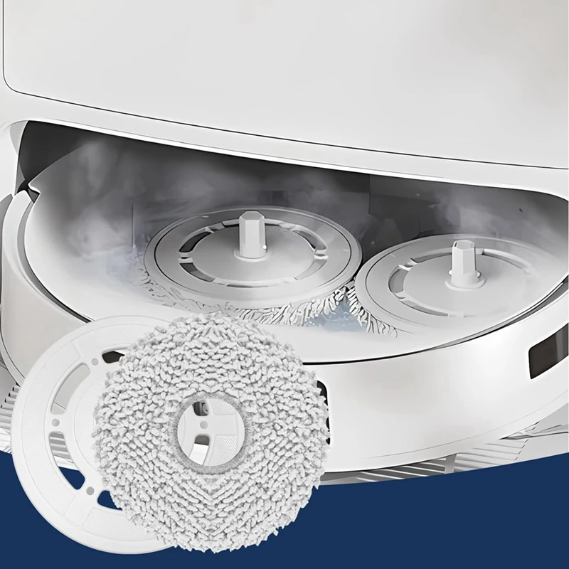 Panni per mocio con piastre per mocio pezzi di ricambio per Ecovacs Deebot T20 Omni / T20e Omni Robot aspirapolvere Mop Pad Mop Holder