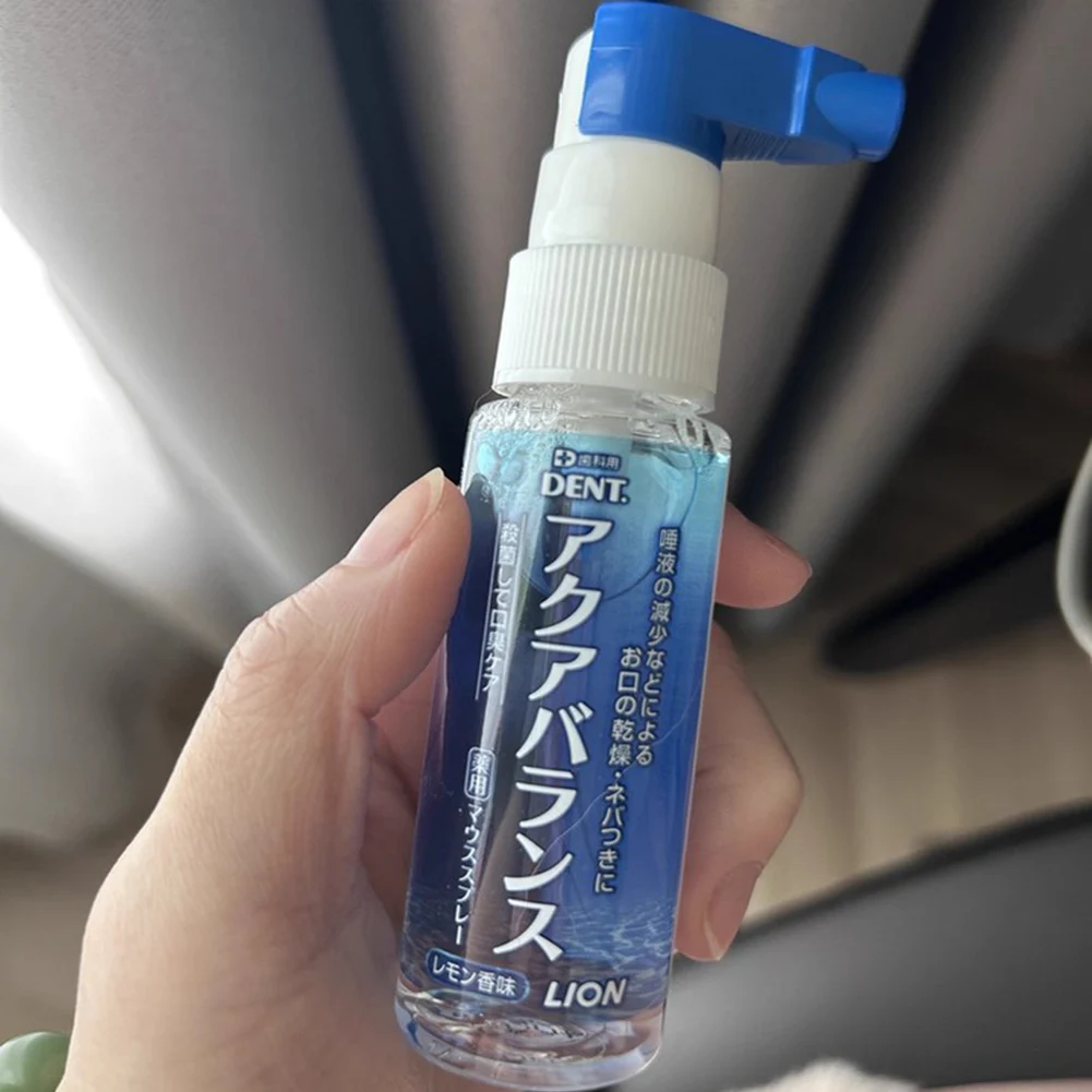Saliva Artificial de León japonés portátil, Spray de humedad Oral, Gel para aliviar la boca seca Dental de larga duración, no irritante, 30ml/botella