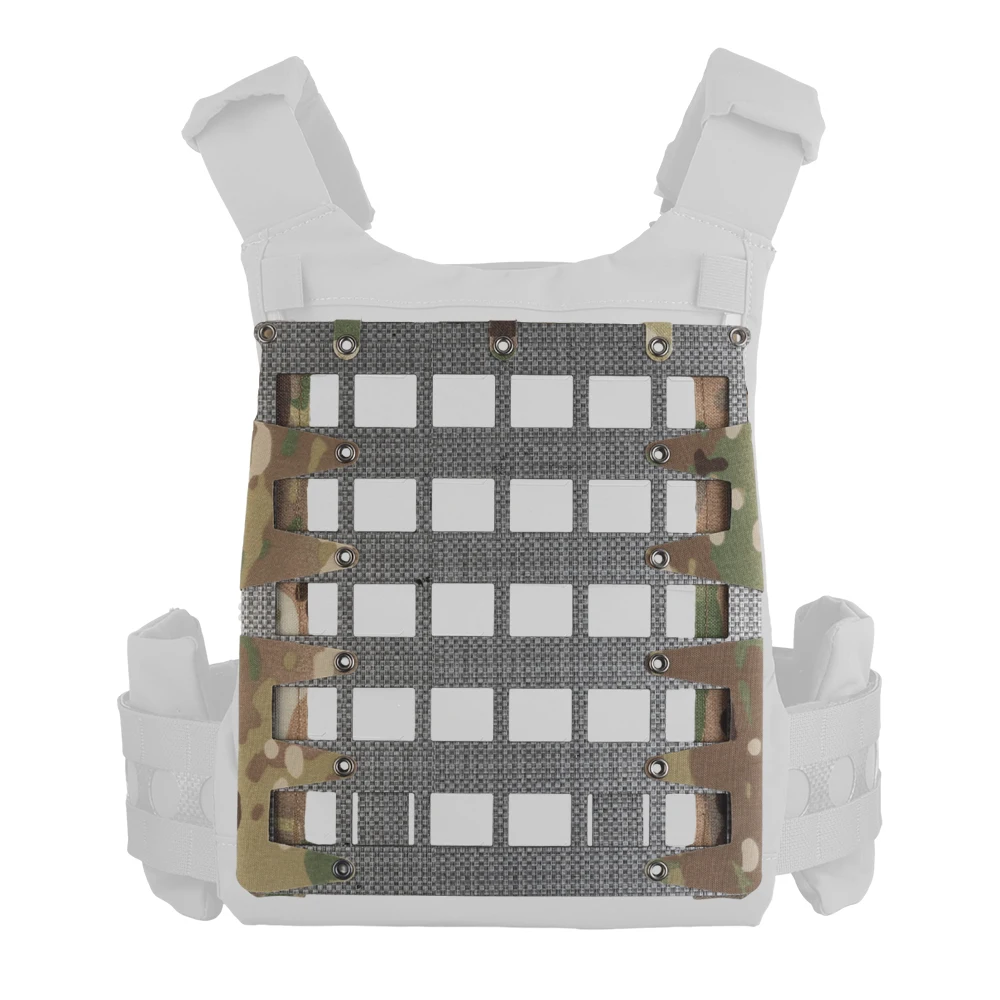 

Тактическая задняя панель на молнии Molle для Ferro Style FCPC V5, крепление для жилета, легкий охотничий держатель для страйкбольной пластины, удлиненный держатель снаряжения