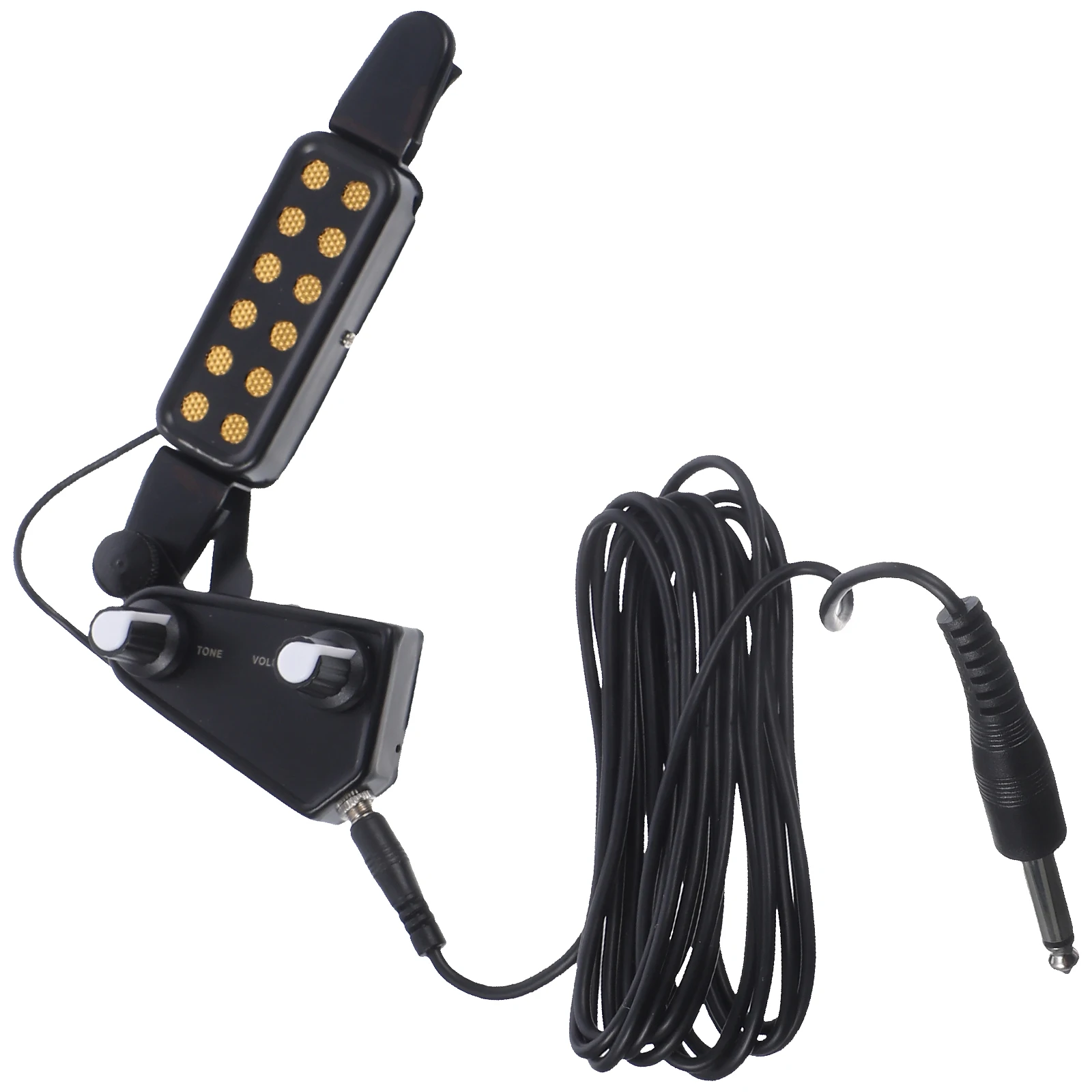 

Guitar Pickups Practical Folk Ballad Recording Accessories Wooden Sound Pick-up Speaker