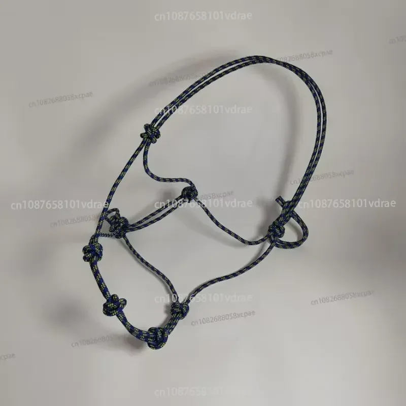 American Training Horse Faucet Western Training Halter Pull Male Horse Halter 6mm Plus Hard Training Halter