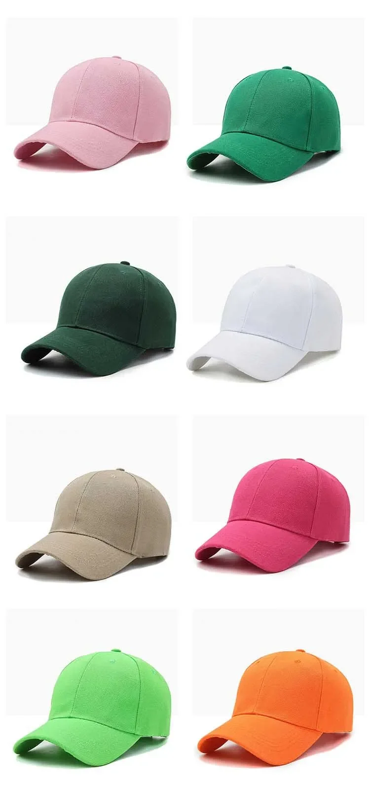 Unisex-Kappe, lässig, schlicht, Baseballkappe, verstellbare Snapback-Hüte für Damen und Herren, Hip-Hop-Kappe, Street-Dad-Mütze – Detail 4