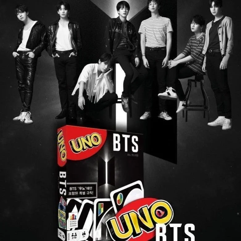 UNO Game BTS playing cards multi-person entertainment party games family parent-child interaction limited edition cards