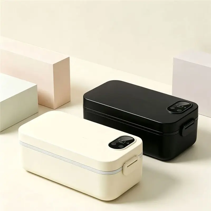 ALIM-Water-Free 900Ml LED Digital Display Smart Electric Heated Lunch Box Portable Insulated Lunch Box