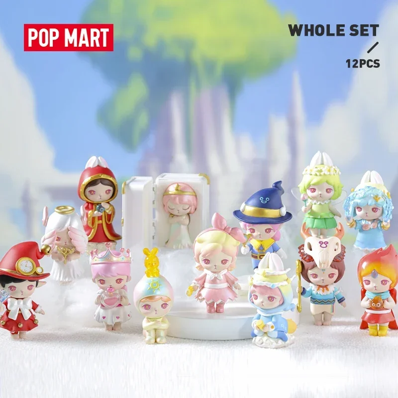 POP MART Bunny Magic Series Blind Random Box Toys Kawaii Anime Action Figure Caixa Caja Surprise Mystery Box Dolls Girls Gift