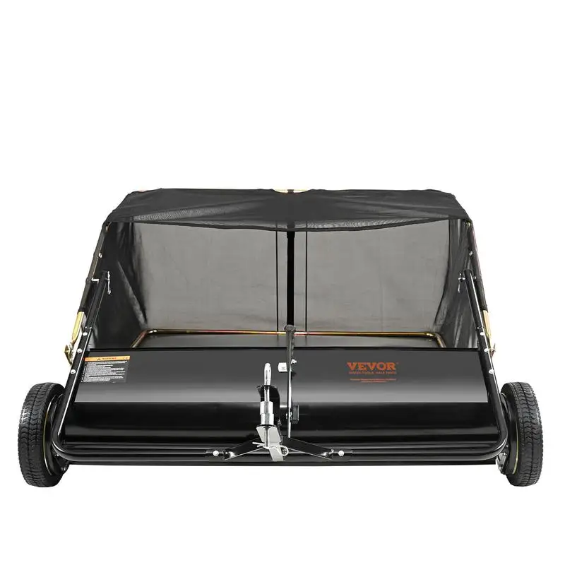 

Подметальная машина для буксировки за газоном, 26 куб. футов, сборщик травы и листьев, регулируемая высота, для простого использования