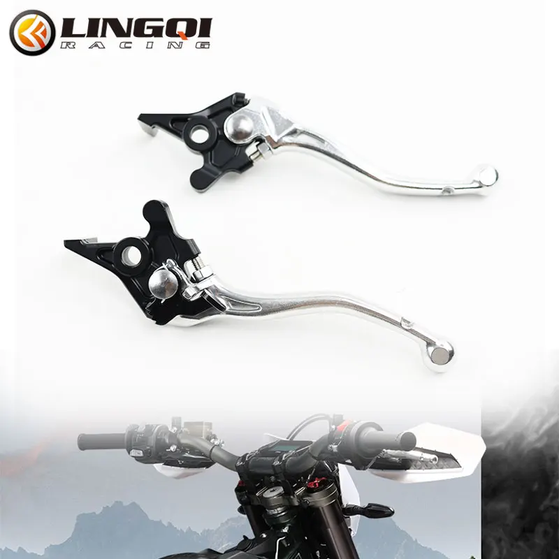 

LINGQI SURRON Ultra Bee Brake Horn Pit Dirt Bike Levers Clutch Handle Aluminium Alloy for Motorcycle SUR RON SUR-RON Accessories