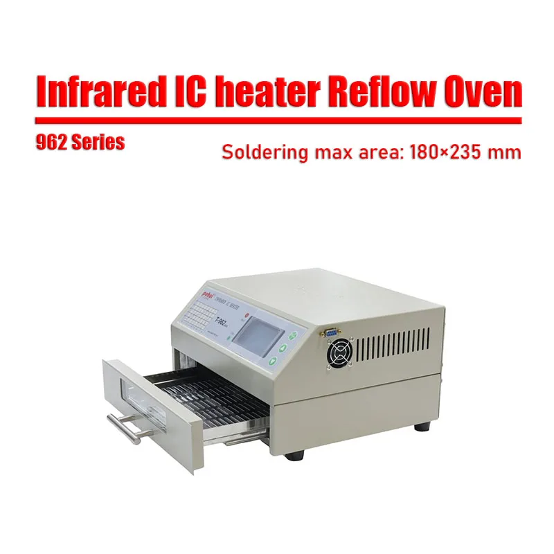 

PUHUI T-962 Infrared IC Heater T962 Reflow Solder Oven BGA SMD SMT Rework Sation T 962 Reflow Wave Oven