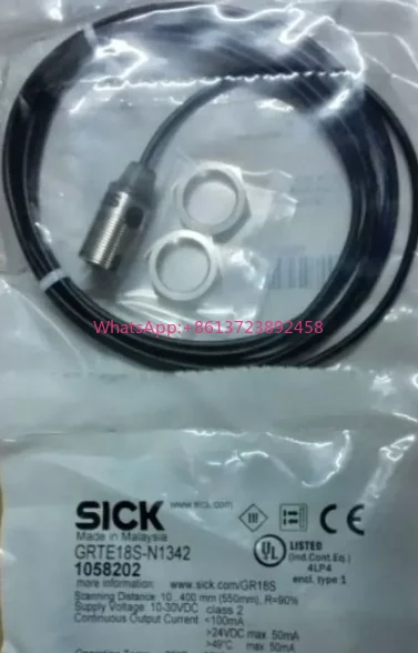 

New Original SICK Photoelectric Sensor GRTE18S-N1342 1058202