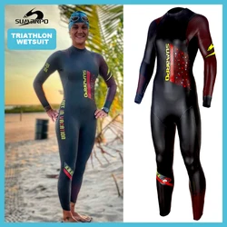 SUMARPO Women Triathlon Wetsuits for Open Water Swimming, 4/2mm Yamamoto Neoprene