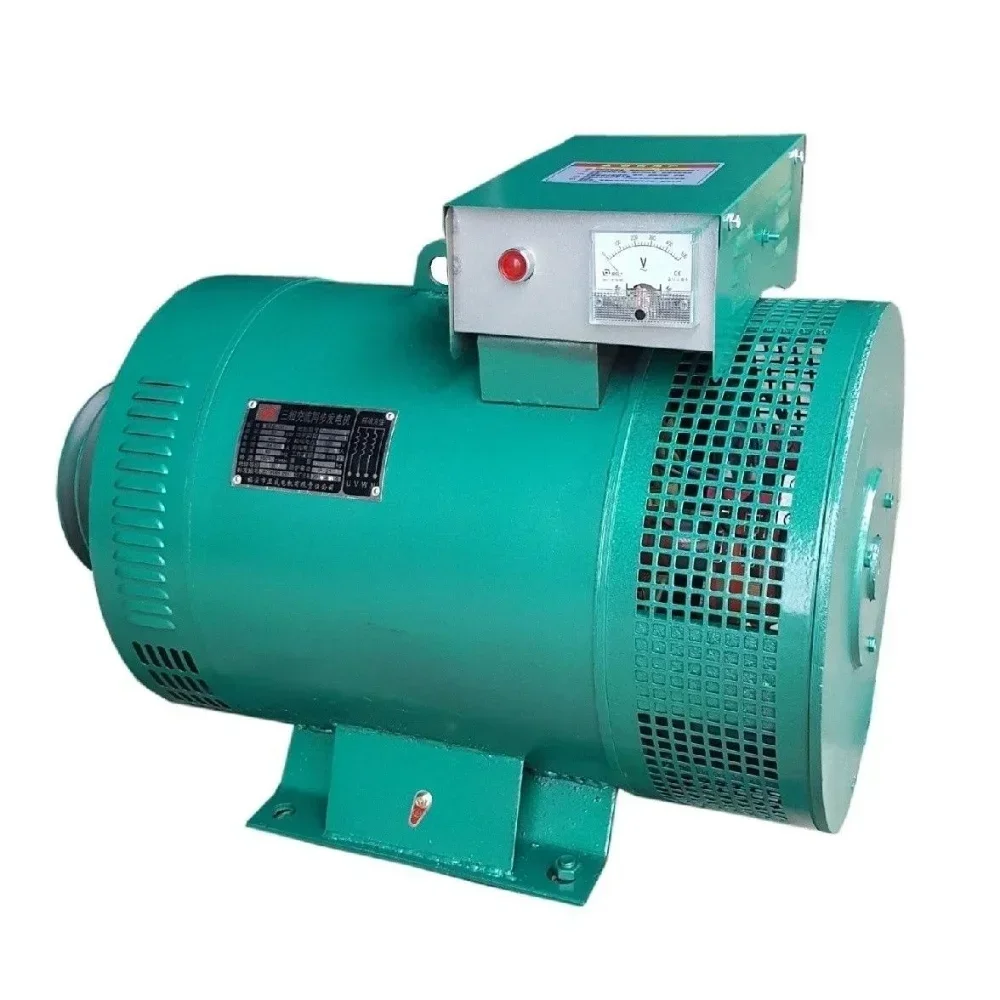 3.5.8.10.12.15.20.24.30.40.50kw brush generator 380v three-phase brushless generator