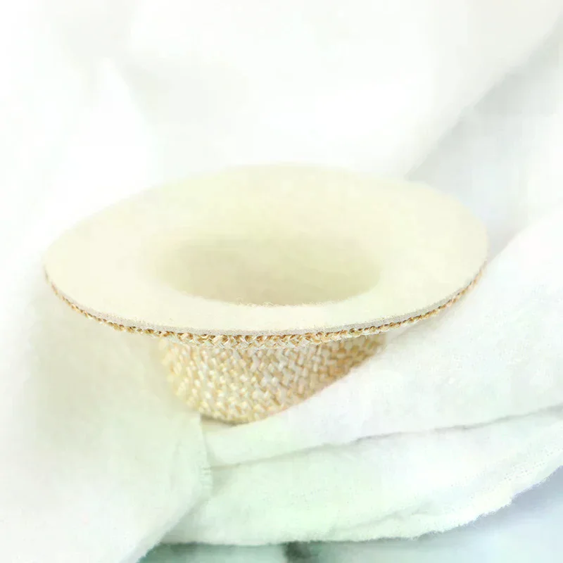 

Миниатюрная соломенная шляпка для кукольного домика, украшение для кукольного домика, ручная работа, 2 шт.