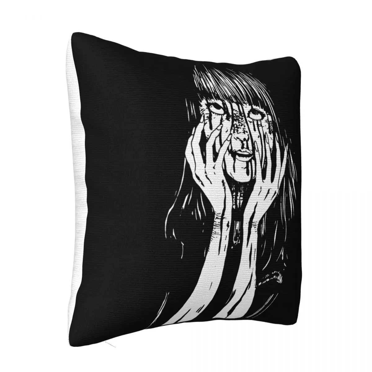 Men Junji Ito Anything But A Ghost Junji Ito Women Tees Top Popular Style Spring Cool Pillow Case