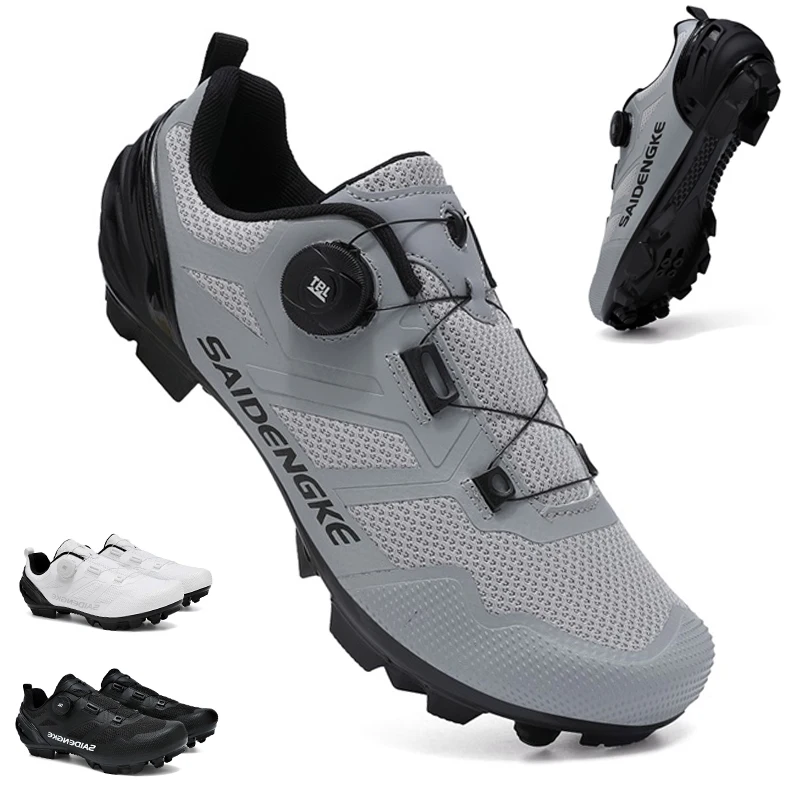 

Велосипедные кроссовки MTB, мужские спортивные кроссовки для грязевого велосипеда, педаль SPD, обувь для горного велосипеда, скоростные гоночные мужские туфли на плоской подошве для велоспорта по бездорожью
