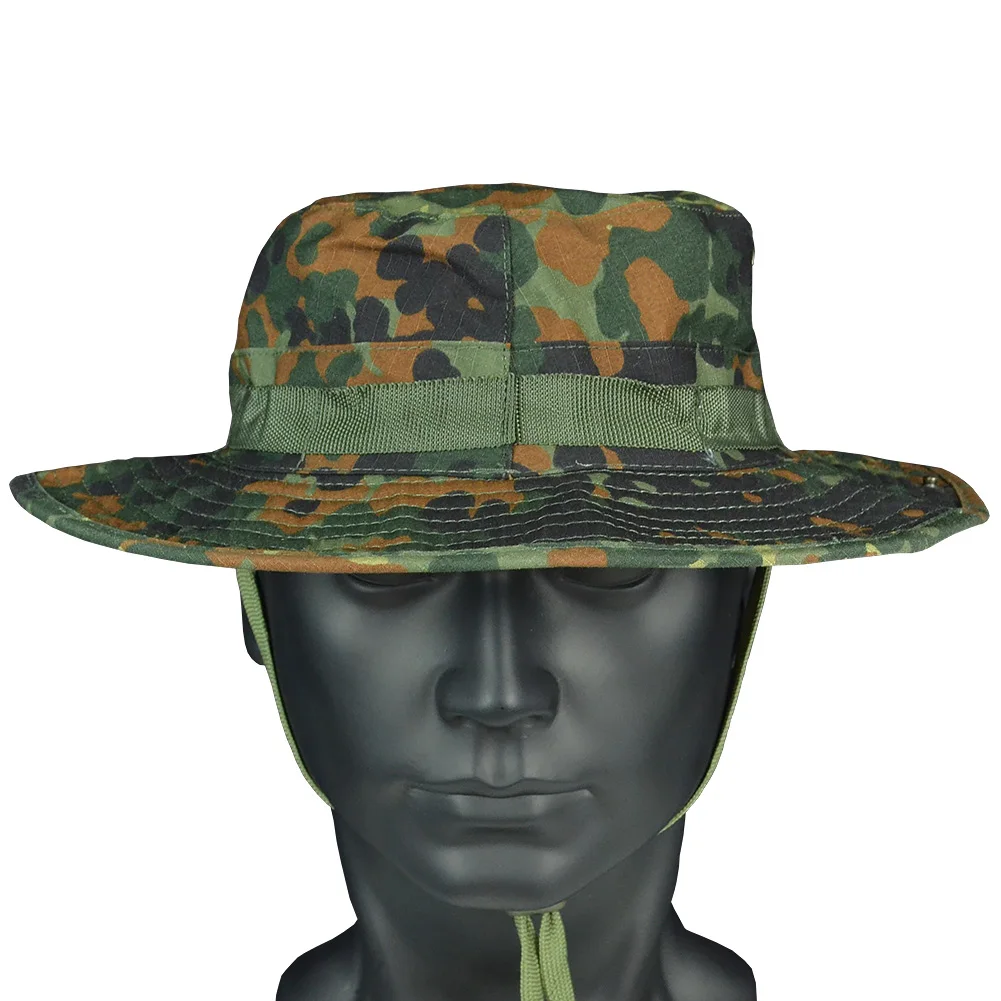 Mege Tactical Bonnie Hat Camouflage BDU6 Flectarn Bucket Hats Unisex Panama Outdoor Hiking Caps Men