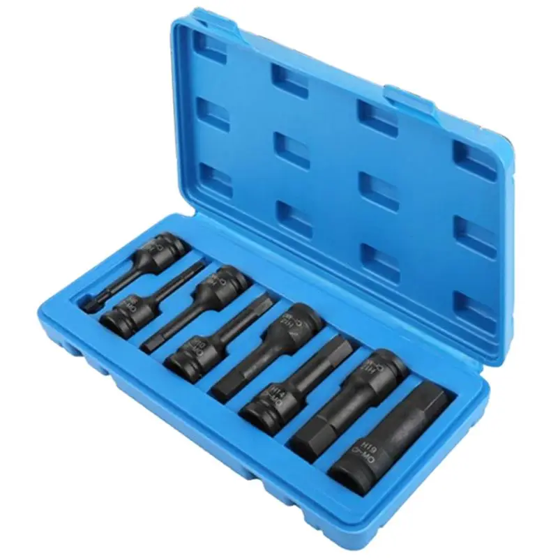 dt95-8-pieces-of-1-2-inch-pneumatic-hexagon-screwdriver-sleeve-with-extended-pneumatic-wrench