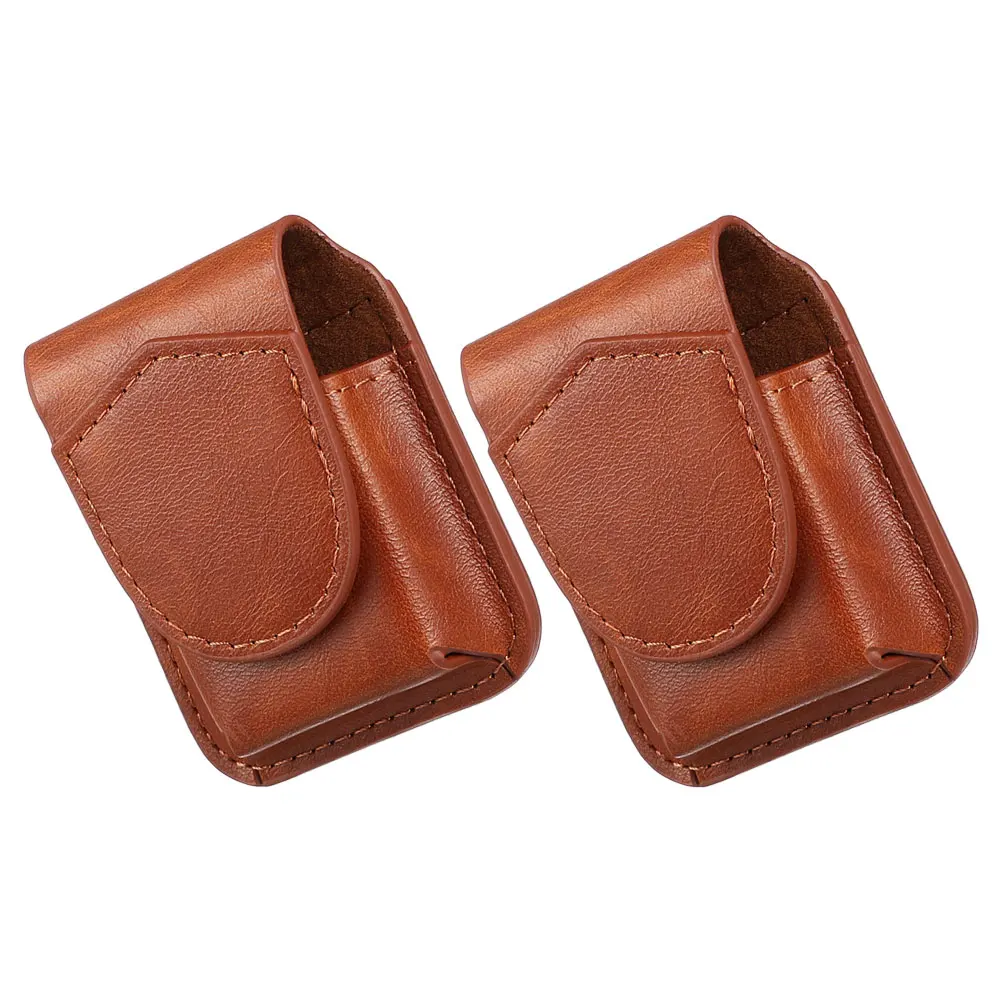 2 Pcs Lighter Protective Cover Waterproof Sleeve Cigarette Case Holder Covers Classic