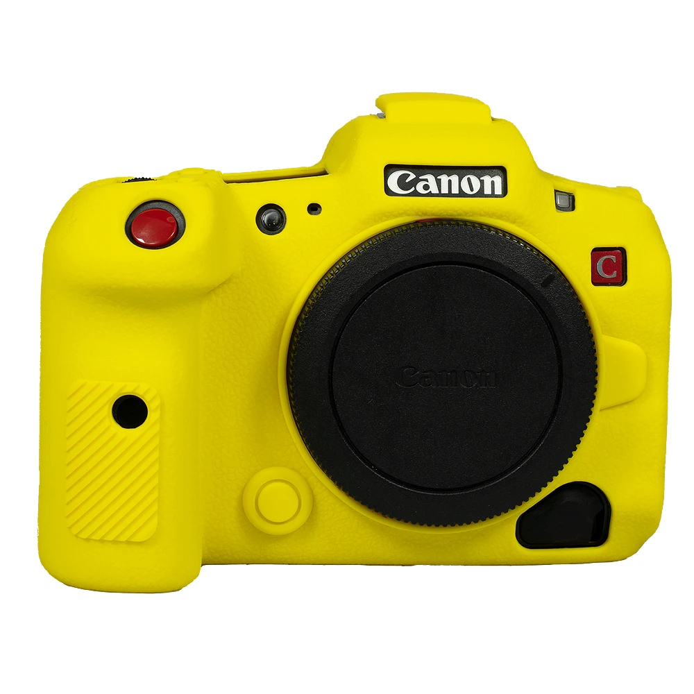 Imagem -05 - Silicone Capa de Borracha Silicone Case da Câmera Capa Pele para Canon R5c Preto Vermelho Branco Amarelo Verde R5c