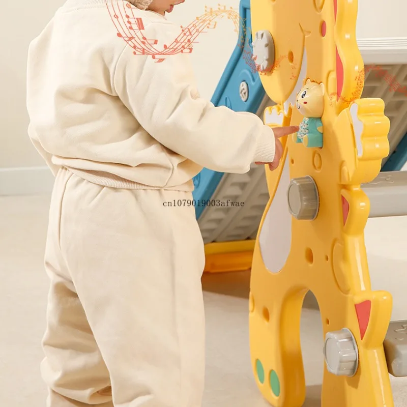 พับของเล่นเด็กสไลด์ไดโนเสาร์นักบินอวกาศในครัวเรือนของเล่นเด็กผสมกีฬากลางแจ้งการฝึกอบรมสไลด์ของเล่นสําหรับเด็ก