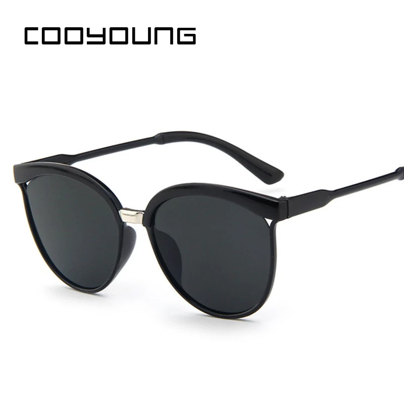 

Cat Eye Sunglasses Women Brand Designer Fashion Coating Mirror Sexy Cateye Sun Glasses UV400 Women's Glasses