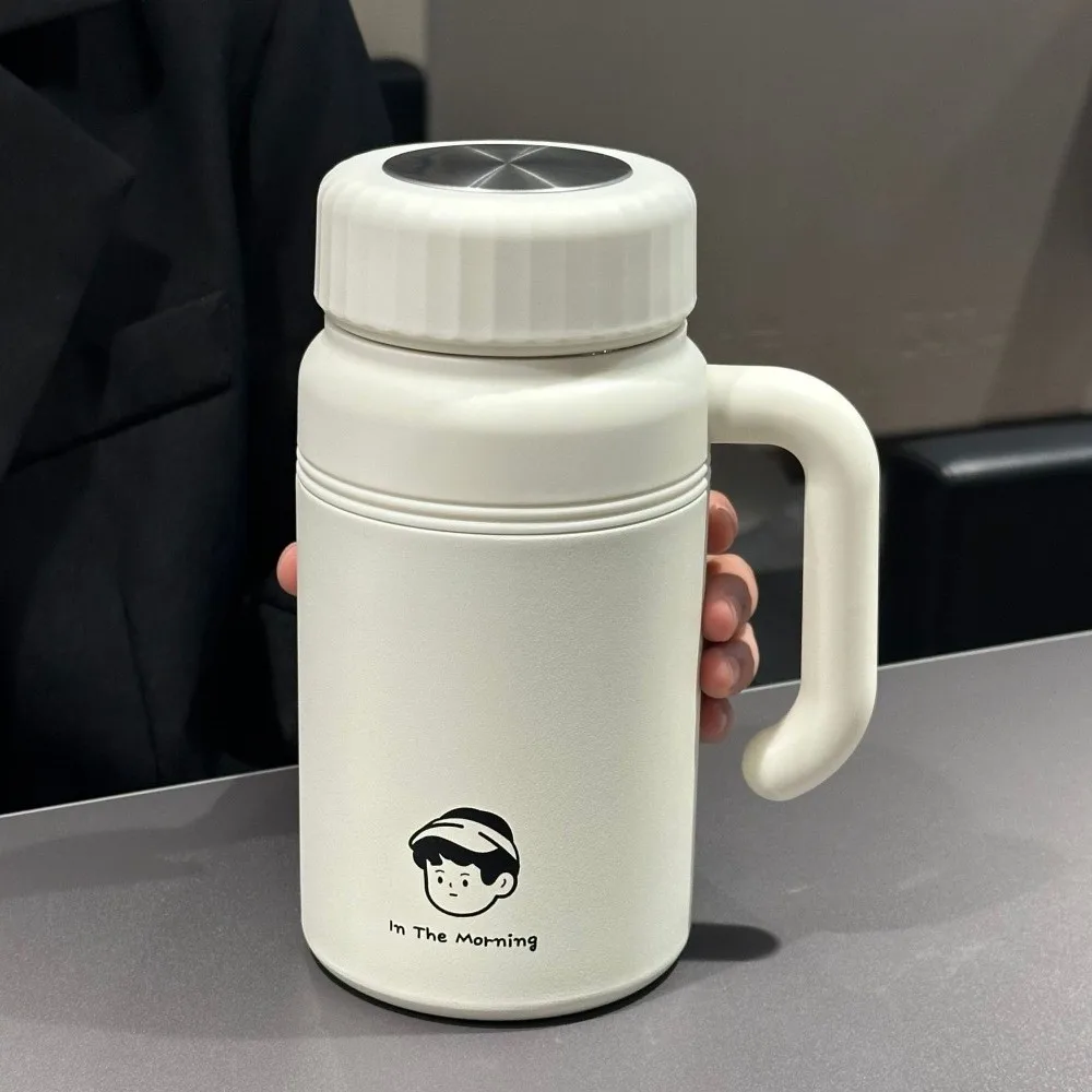 

Large Capacity Stainless Steel Water Bottle Stylish 1000 ml Insulated Cup with Tea Strainer Leak-Proof Vacuum Flasks Daily Use