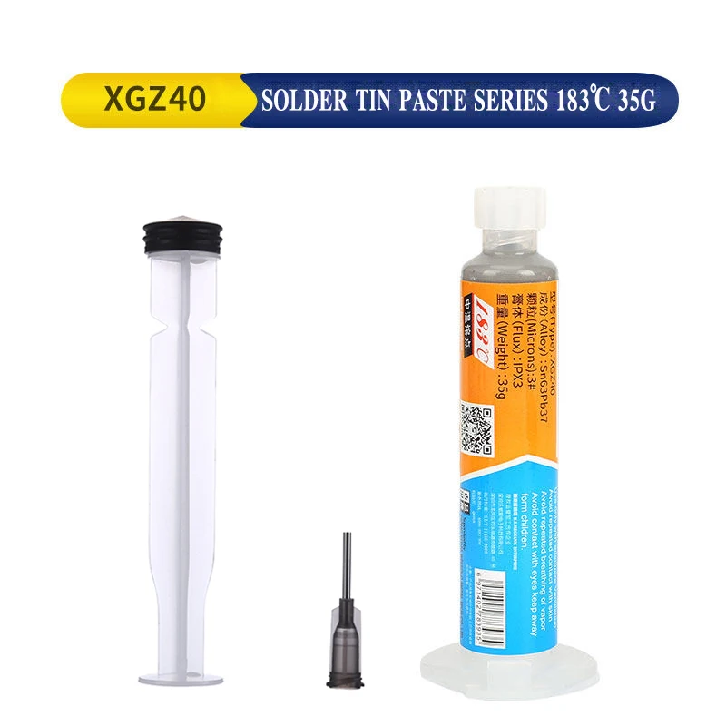 MECHANIC Solder Paste Flux XGZ40 Melting Point 183℃ Tin Soldering Flux Welding Paste for SMD SMT BGA Rework Tools