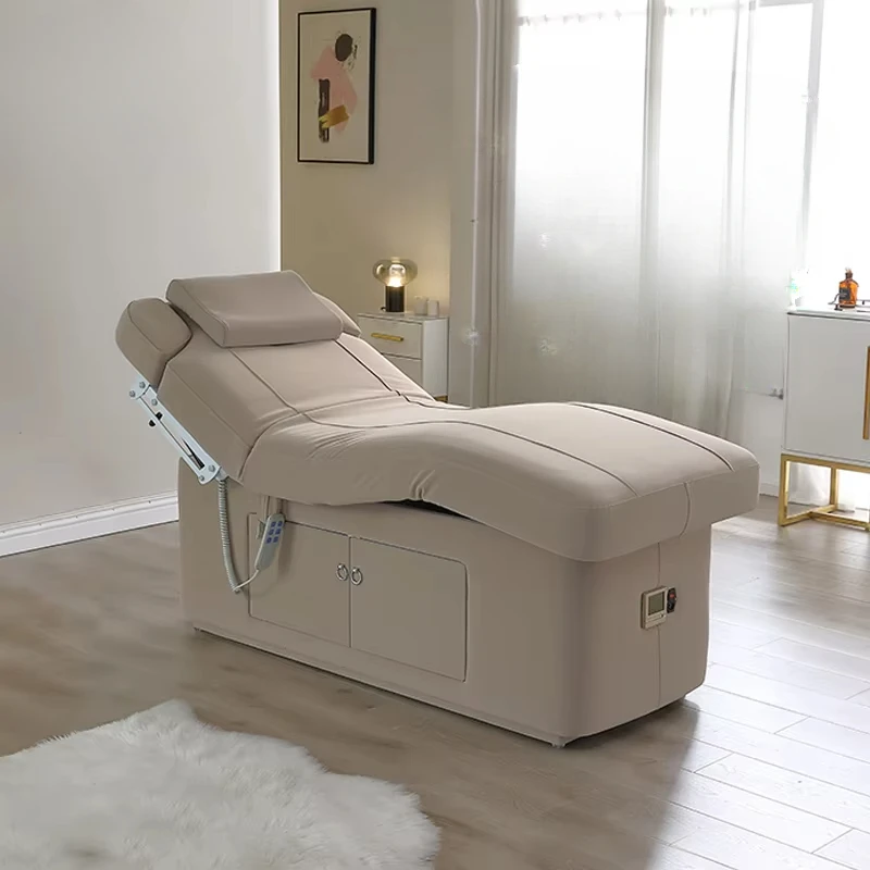 

Electric Massage Bed with Constant Temperature Heating, Overall Lifting and Micro Finishing Beauty Bed DMC1