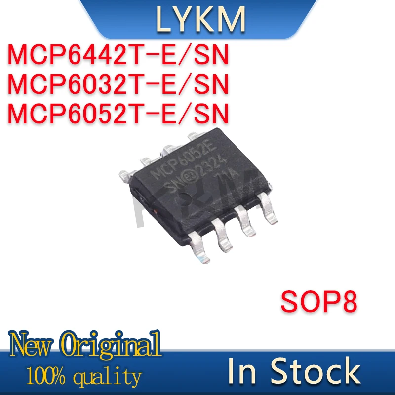 5/PCS New Original MCP6442T-E/SN MCP6442E MCP6032T-E/SN MCP6032E MCP6052T-E/SN MCP6052E Operational amplifier chip In Stock