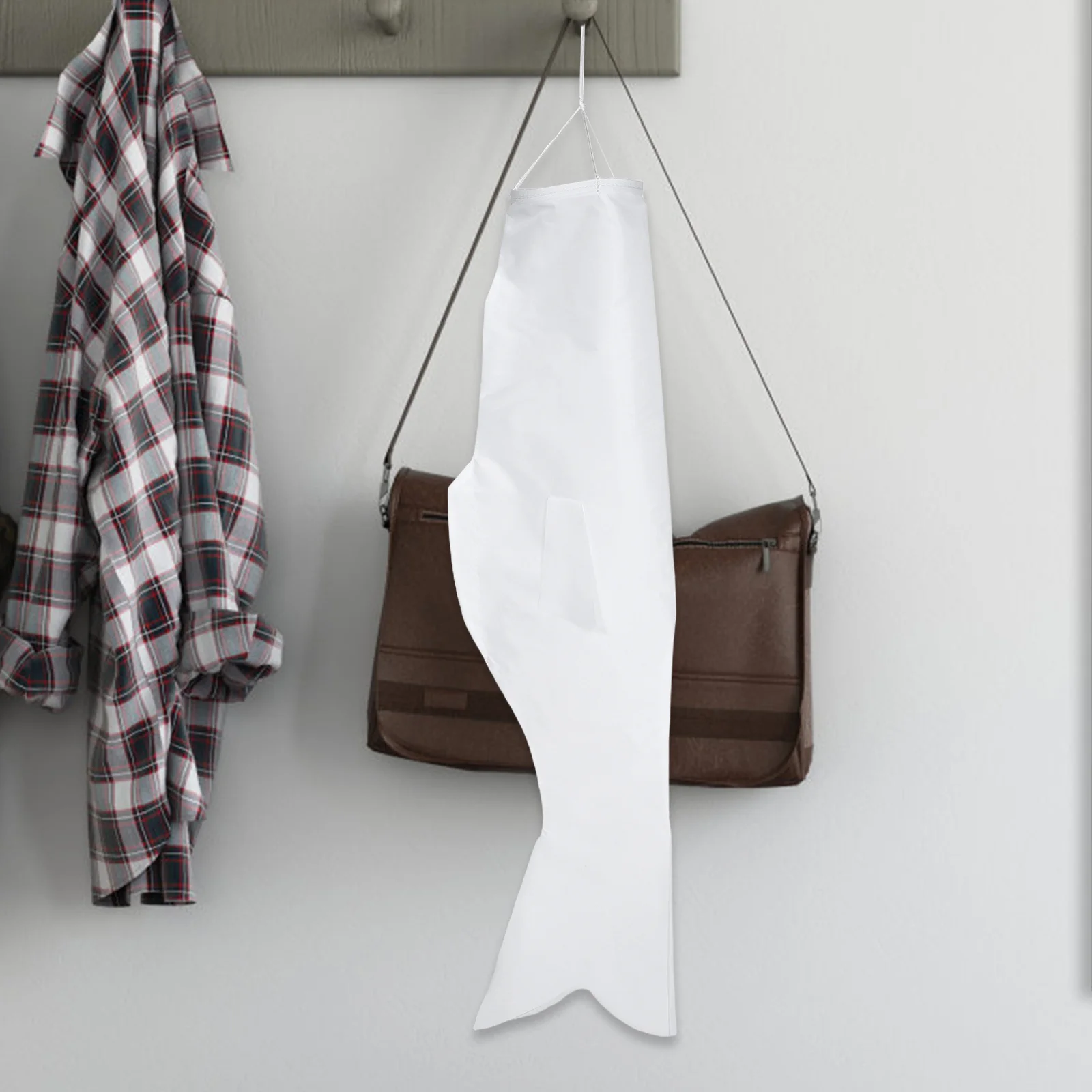 DIY غير مصبوغ طائرة ورقية سمك الشبوط علم فارغ للمشروعات الفنية الإبداعية الأبيض كينوبوري ديكور معلق للأطفال المدارس المهرجانات #2