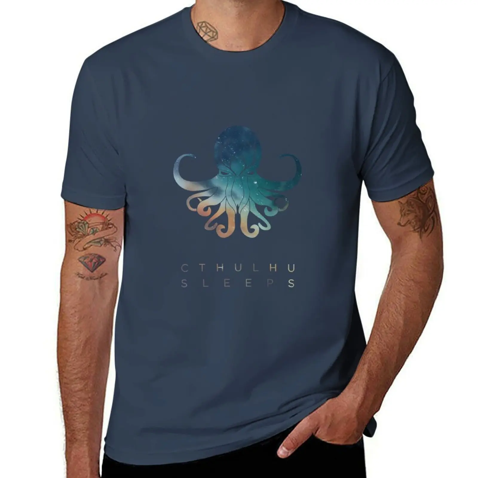 

Deadmau5 Cthulhu 999 Sleeps T-Shirt Comfortable Workout Short Sleeve Shirt