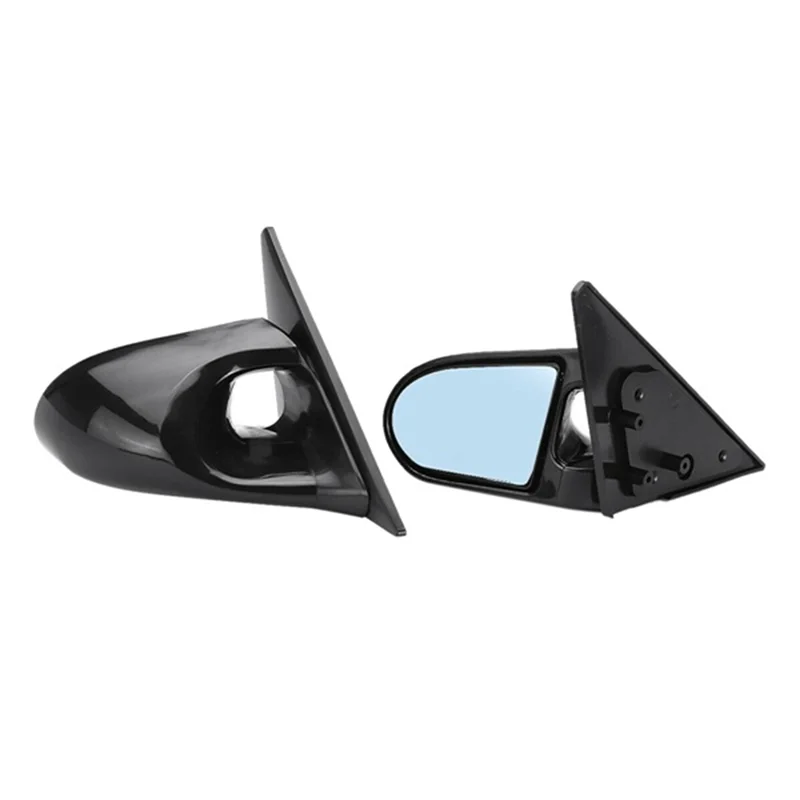 Automotive Rearview Mirror Side Mirror Manual Adjustable Side Wing Mirror for Honda Civic EK 4 Door 1996-2000