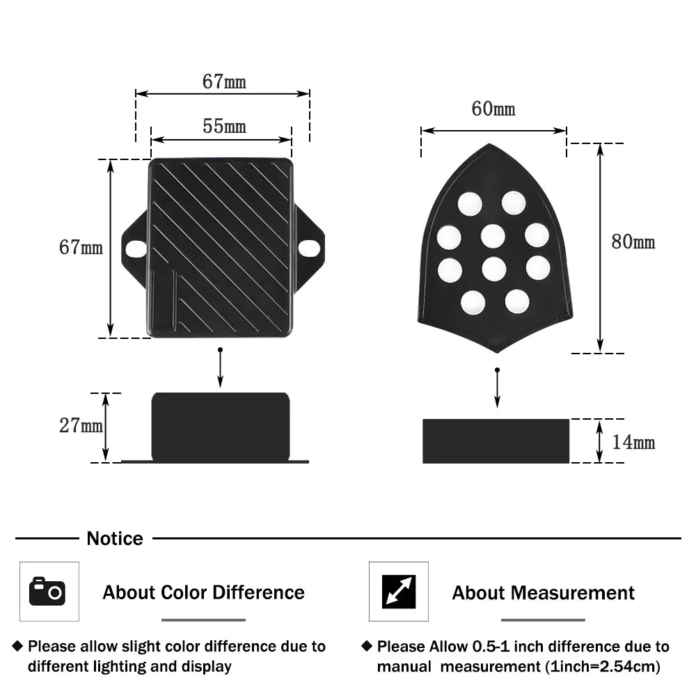 Chifre de caracol elétrico universal para carros e motocicletas, chifre automático impermeável, 12V, 10 Som, 12V, com caixa de controle Ten Tone