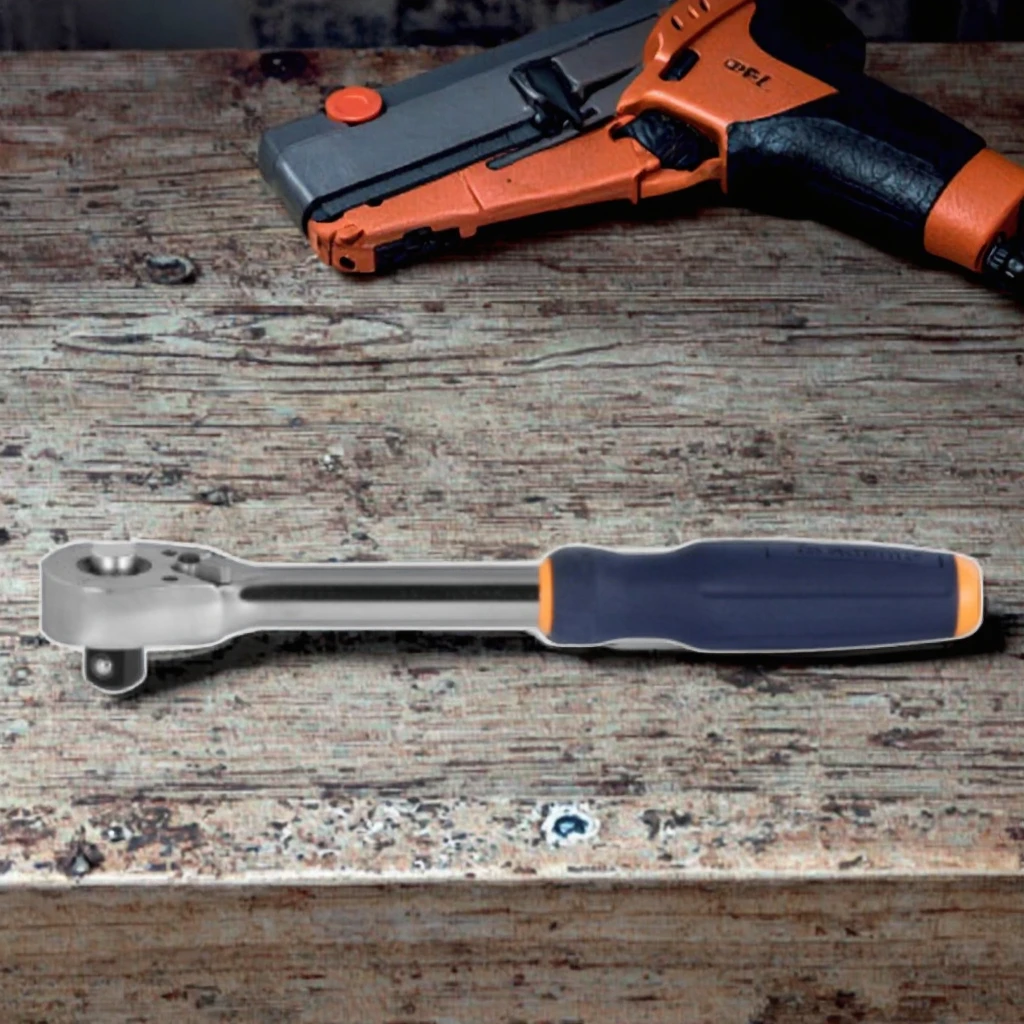 ประแจวงล้อแบบกลับด้านได้ Hoffmann GARANT ของแท้ใหม่ ขนาด 1/2 นิ้ว พร้อมตัวดัน รุ่น: 1/2 640025 1/2