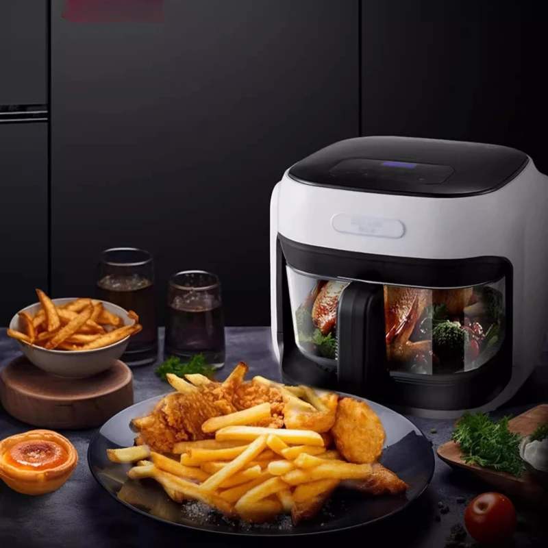 Freidora De Aire inteligente De 6L, horno De vapor combinado, Freidora De Aire multifunción, freidora eléctrica para el hogar, Maquina De Lavar Roupa